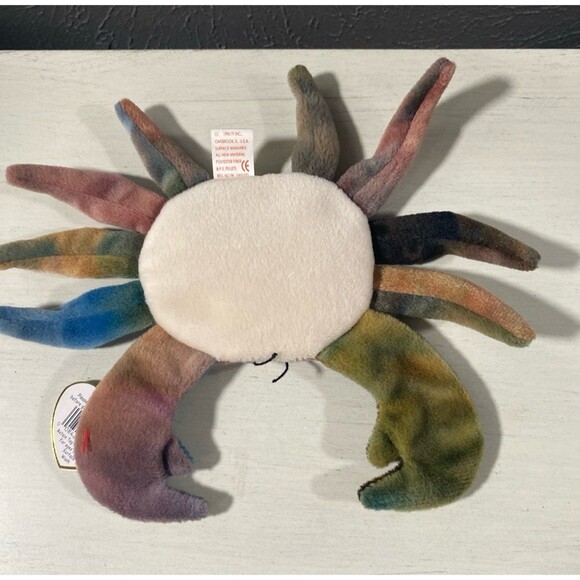 Ty Beanie Babies Claude The Crab - Picture 2 of 4